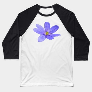 Liverflower Black Background Baseball T-Shirt